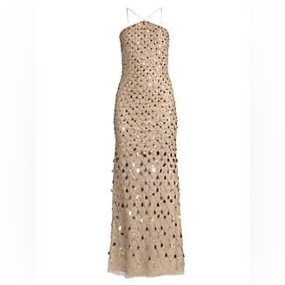 Aidan Mattox Dresses & Skirts - Aidan Mattox sequin embroidered gown- new with tags